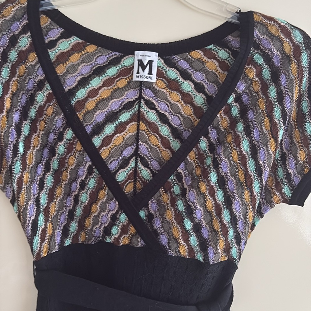 Missoni Black and Multicolor Women's Dress - Picture 2 of 7